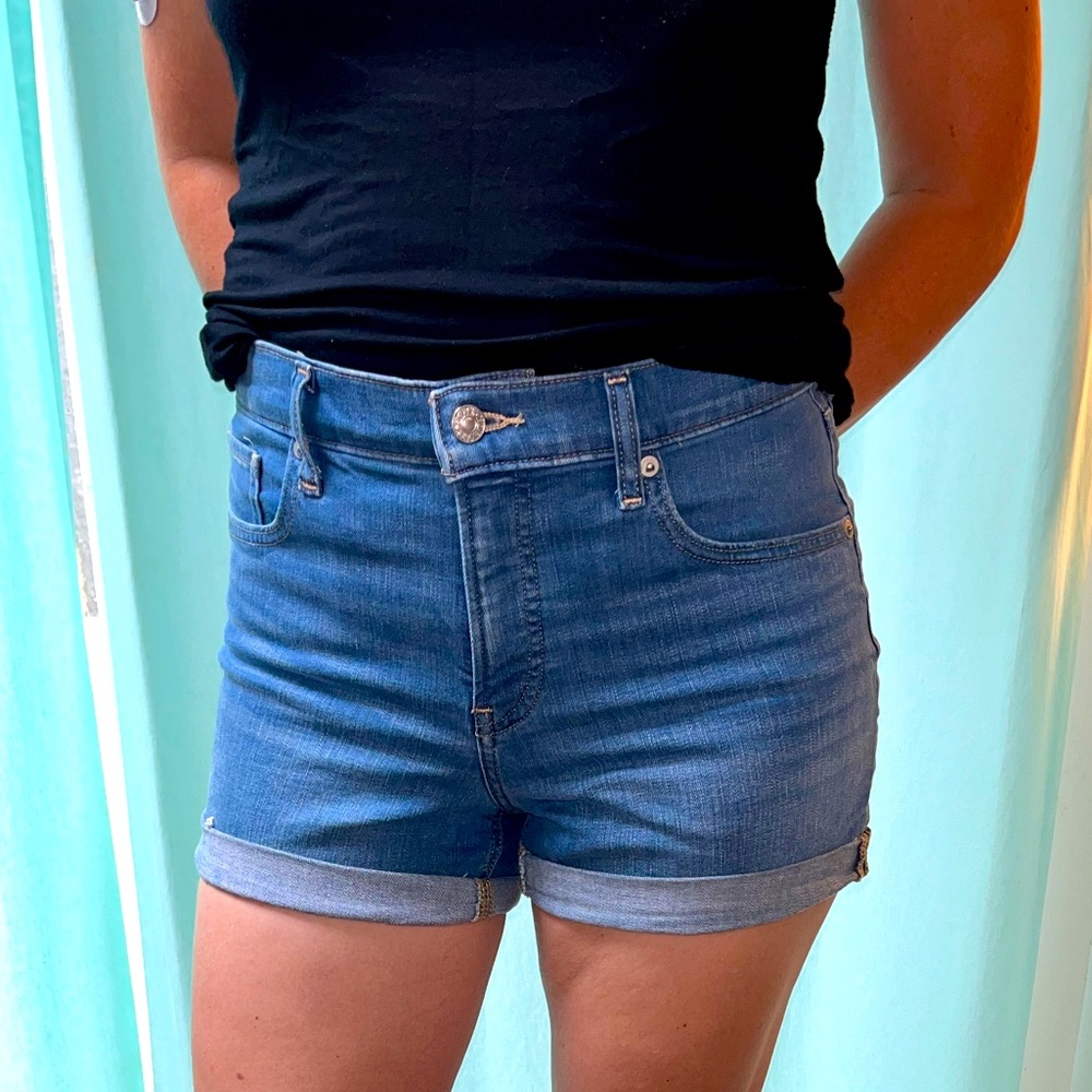 High waisted shorts